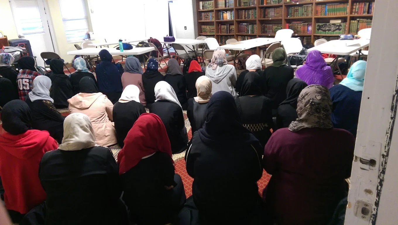 Women attending a gathering at ICC